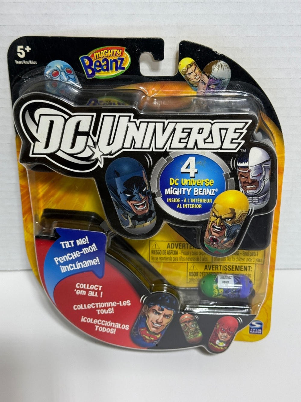 Mighty Beanz DC Universe Series 1 *4-pack* New In Package ~The Joker #21